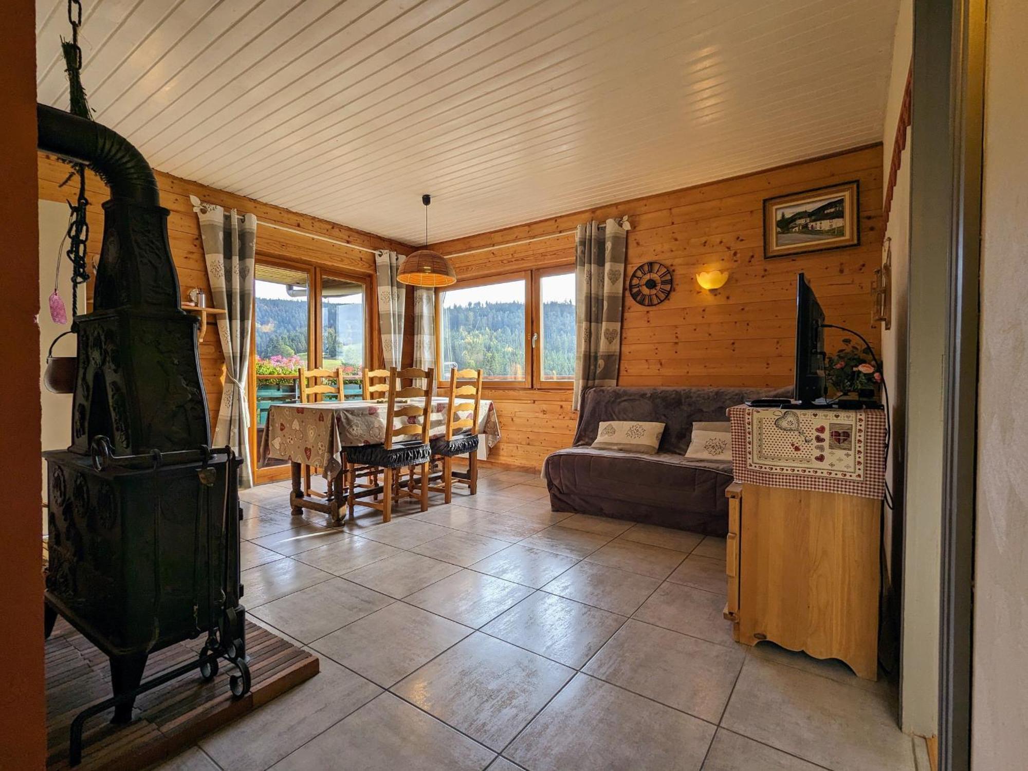 Chalet Renove Proche Du Valtin - Ideal Pour Famille, Randonnees Et Ski, Wifi, Luges Fournies - Fr-1-589-150 Ban-sur-Meurthe-Clefcy Exteriér fotografie